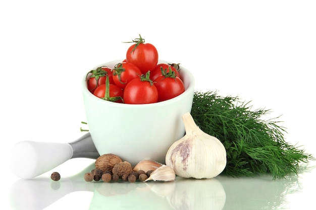 Zestaw świeżych składników na stole